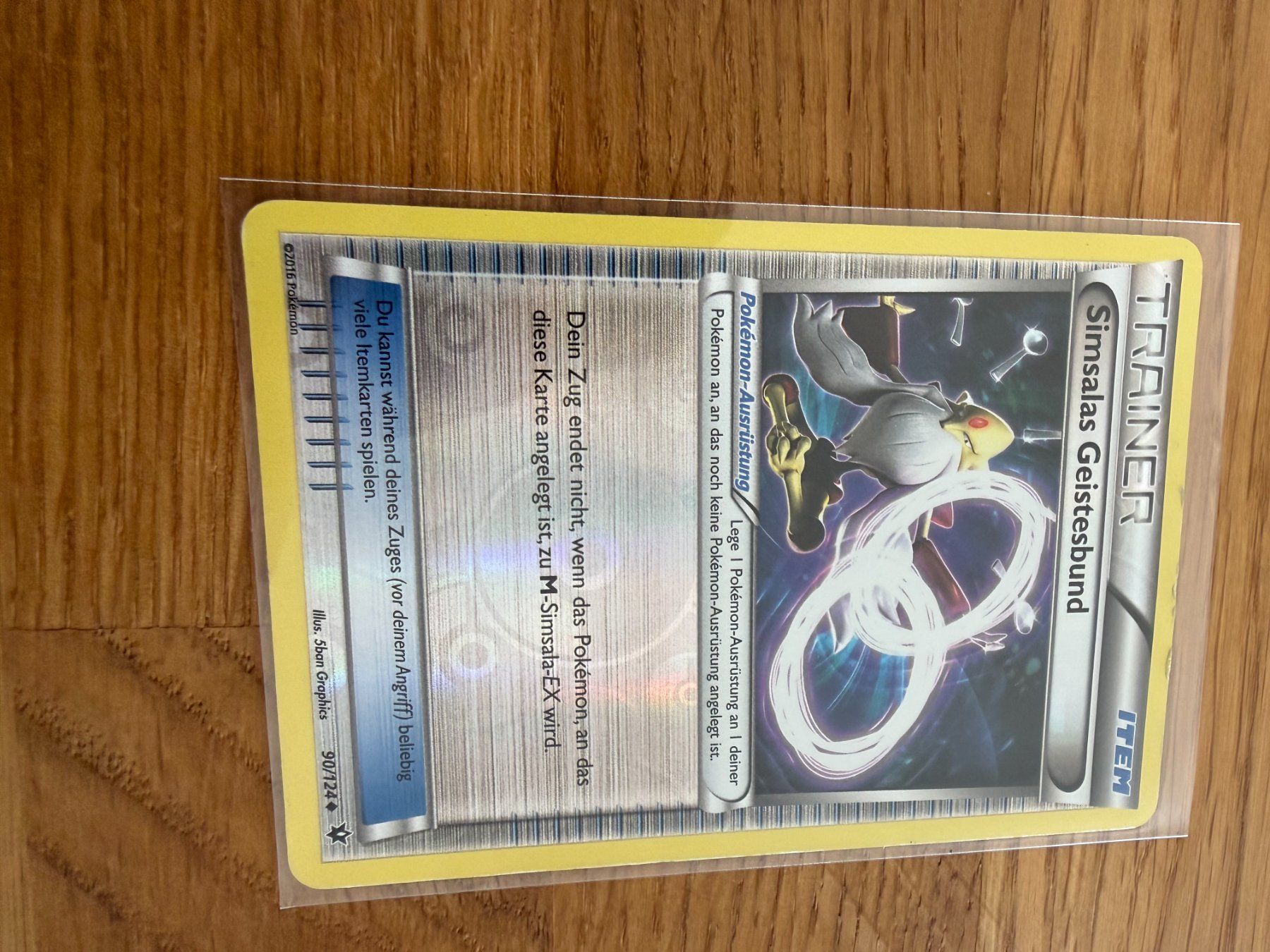 Pokémon Carte collezionabili: Simsalas Geistesbund 90/124 – Usato da Amriswil venduto da sim_nlb6