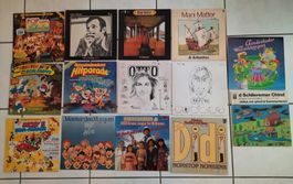15 alte Langspielplatten Kinder/Humor aus privater Sammlung
