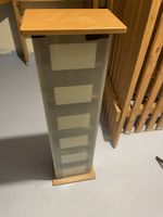 CD Regal Holz mit Tuer 