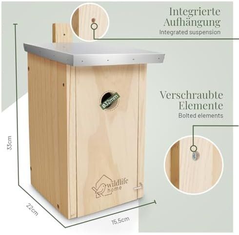 Vogelhäuser: Nistkasten Meisen – Neu und originalverpackt aus Hundwil von tec_mm27 5
