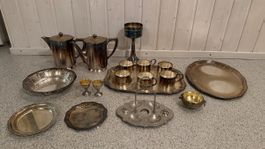 Konvolut: Kaffeekanne, Tassen, Schalen, Eierbecher