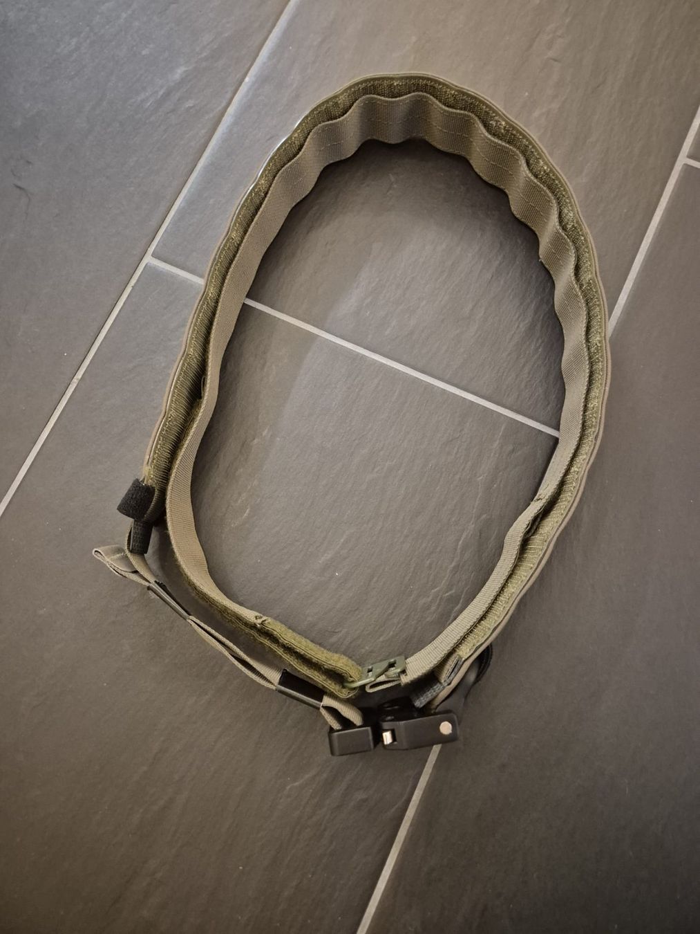 Uniformi: Taktischer Militär Gürtel Oliv – Nuovo (secondo la descrizione) da Benken ZH venduto da max_9z29 4