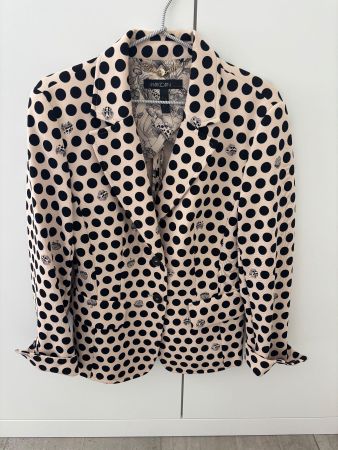 Marc Cain Blazer gepunktet beige schwarz
