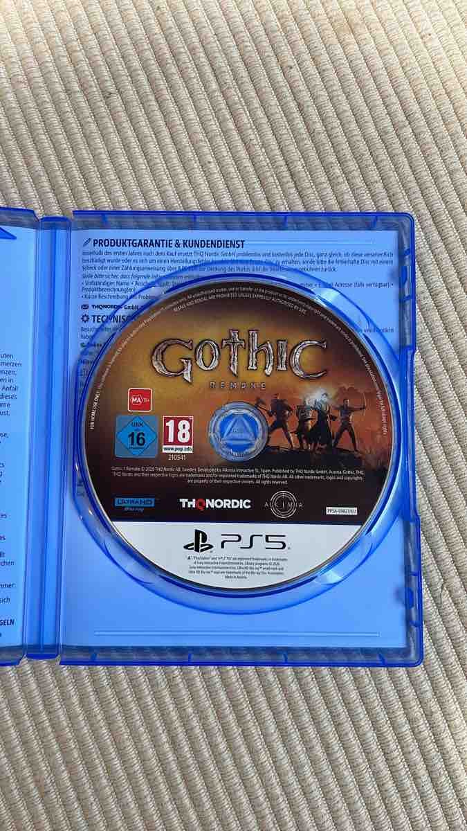 Sony Giochi: Gothic Remake PS5 – Usato da Rüti ZH venduto da joernik 1