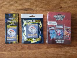 Set 3 pacchetti carte Pokémon nuovo sigillato