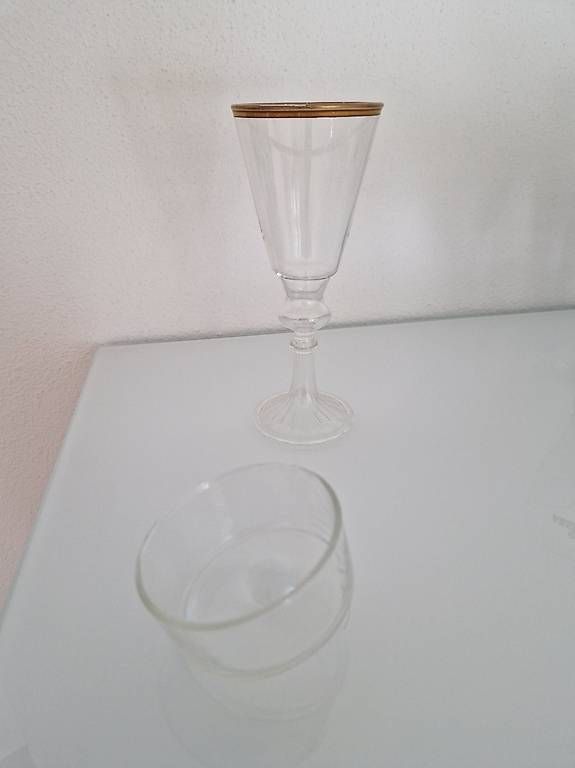 Bicchieri: Absinthe Glas mit Brouilleure – Usato da Sennhof venduto da Thorgal77 1