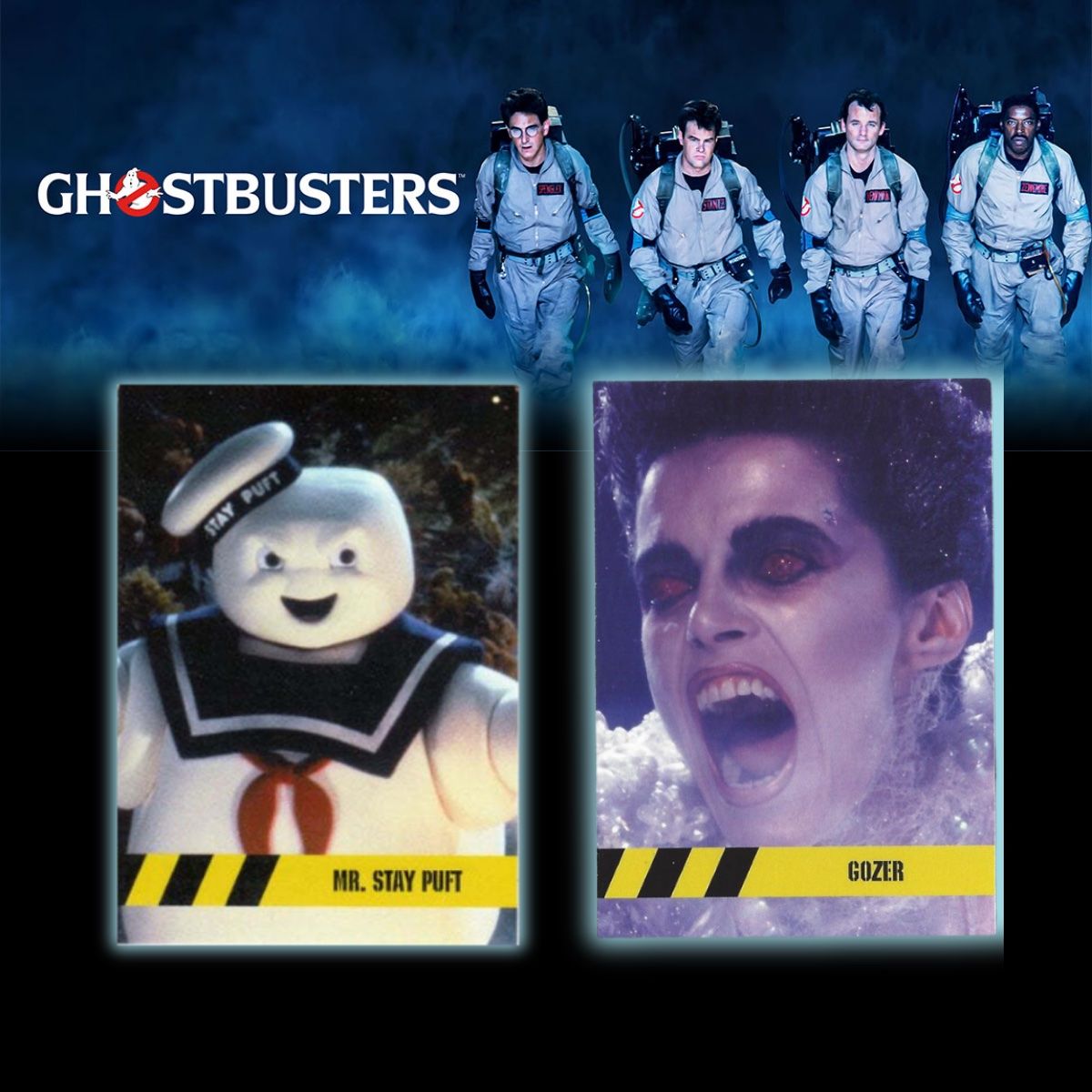 Cartes à collectionner: Cryptozoic Ghostbusters Promo Cards C8 Gozer & C9 Puft – D'occasion à St-Légier-Chiésaz par SwissCardReserve