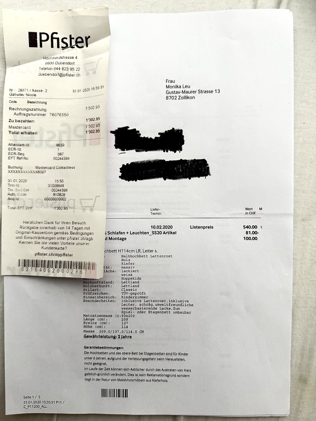 Betten: Kinderhochbett – Gebraucht aus zollikon von mme_kwf2 5