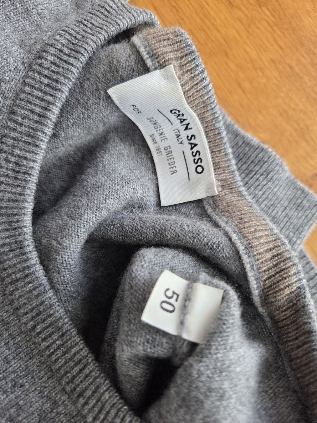 Pulls & Sweat-shirts: Gran Sasso Pullover Grau – D'occasion à Möhlin par zille_bs 1