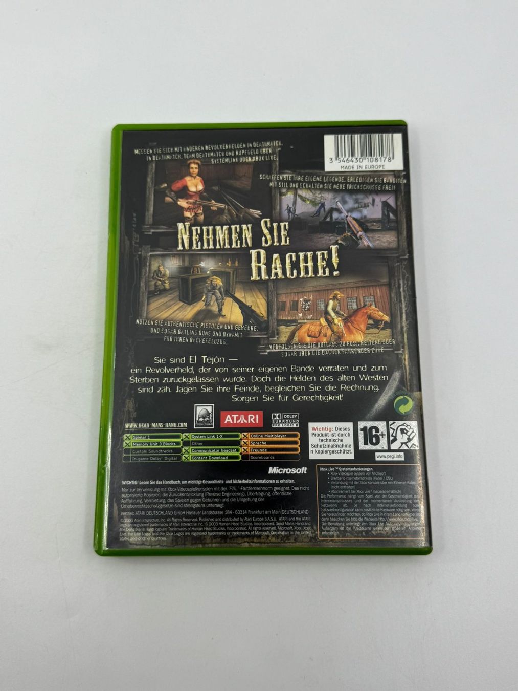 Spiele: Dead Man's Hand (XBOX) – Gebraucht aus Herisau von Seyashop1 2