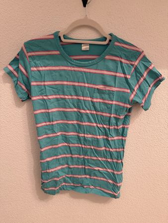 T-Shirt mit Streifen | Grösse: 176