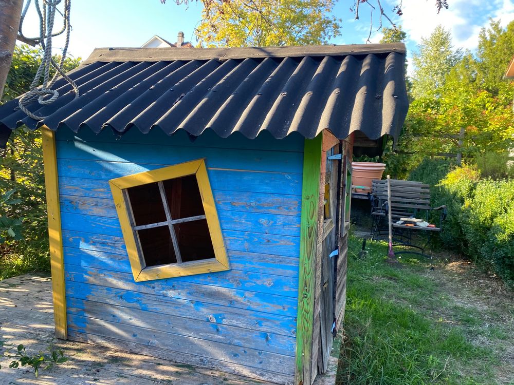 Garten Holzspielhaus für Kinder Kaufen auf Ricardo