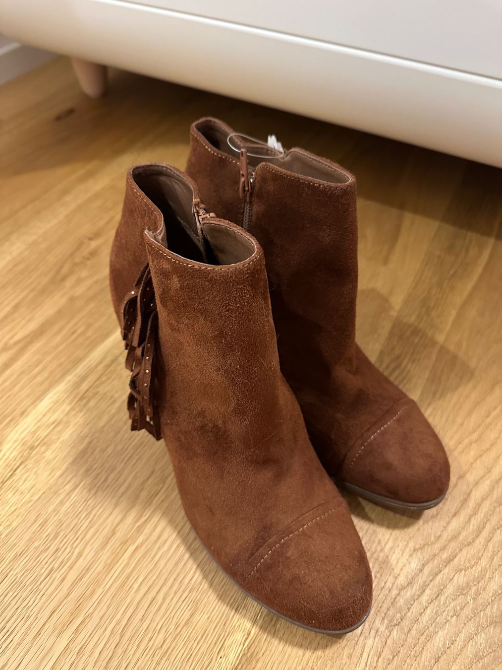 Graceland Scarpe da donna: Braune Wildleder Stiefeletten mit Fransen,Neu! – Nuovo (secondo la descrizione) da Wangs venduto da Nitsch 2