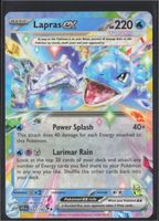 POKÉMON / Lapras EX / Stellar Crown 🇺🇸