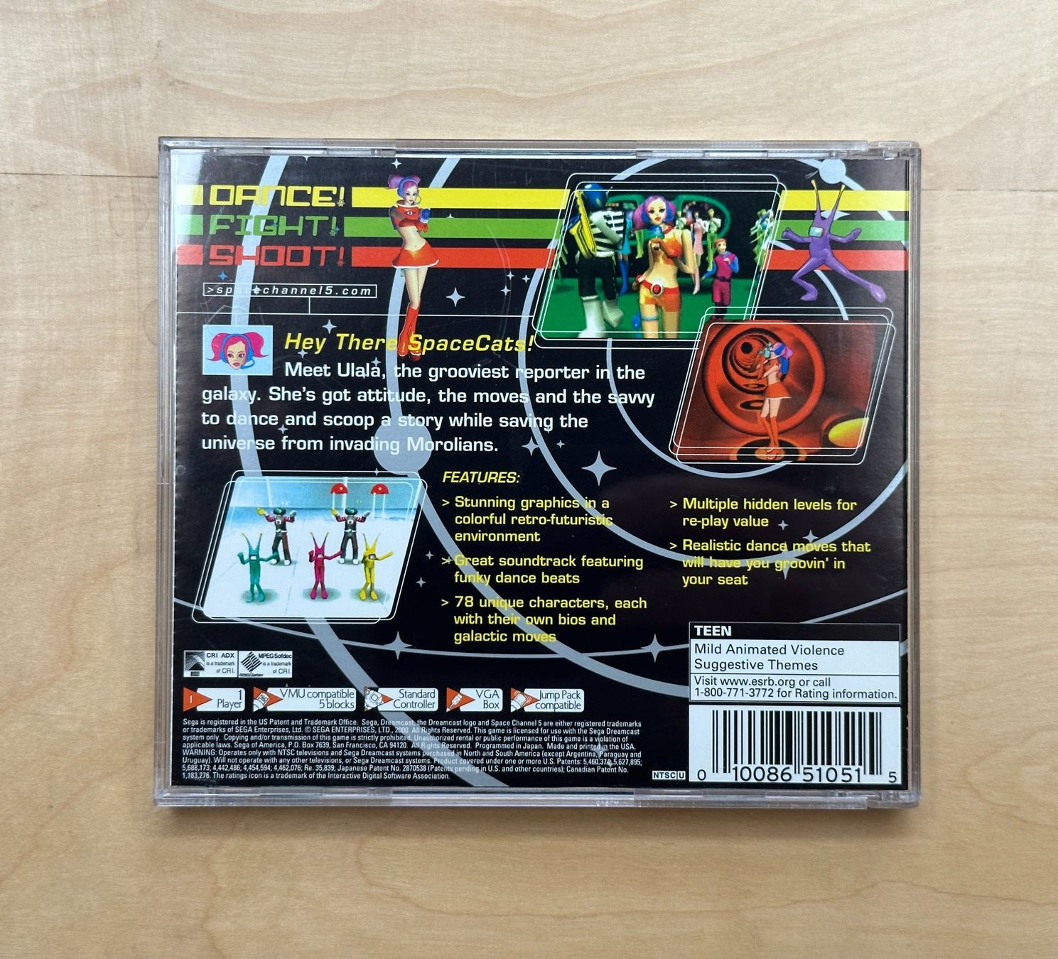 Sega Spiele: Space Channel 5 - Dreamcast US – Gebraucht aus Genève von Jeux_Retro 1