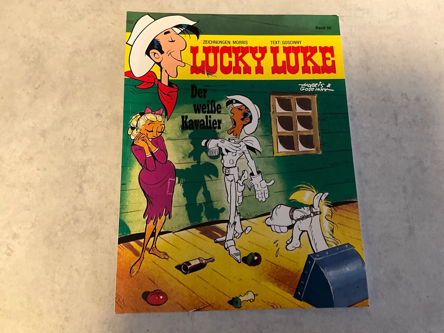 Fumetti: Lucky Luke Comic, "Der weisse Kavalier", Band 50 – Nuovo (secondo la descrizione) da Agriswil venduto da Ueli03