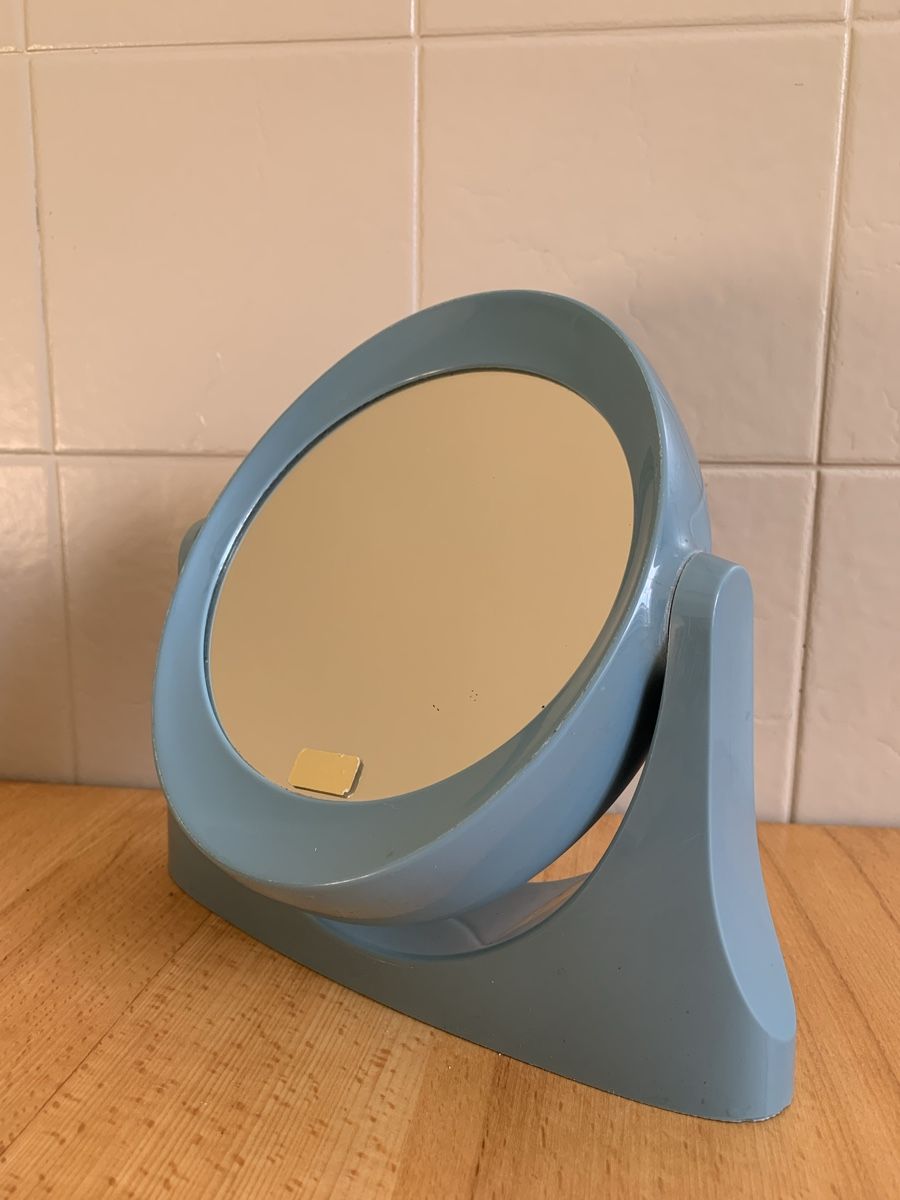 Spiegel: Petit miroir space-âge, made in W.Germany  – Gebraucht aus Lausanne von Nugget.Vintage 1