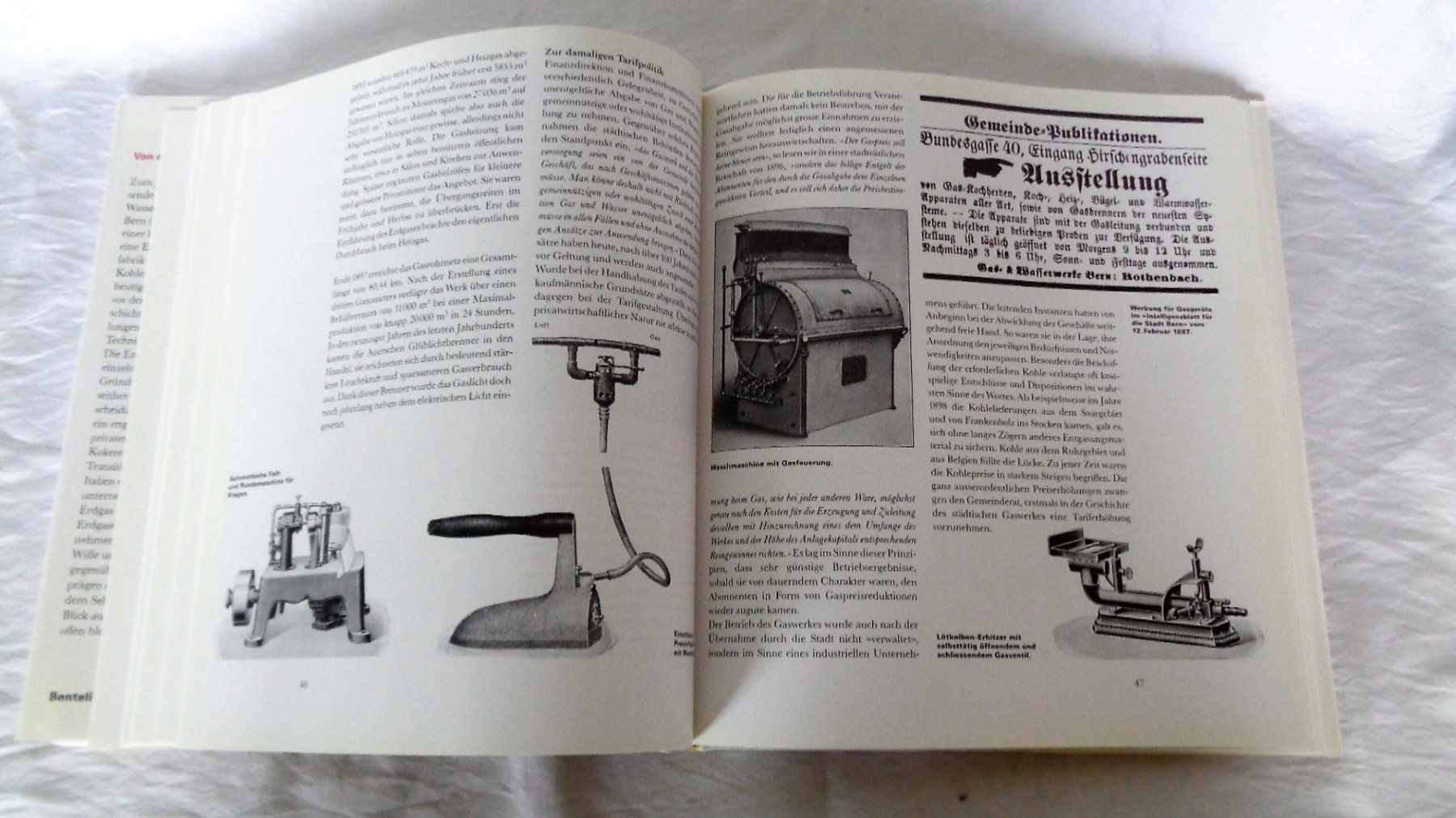 Bücher: Bern / Geschichte der Berner Gasversorgung 1843 - 1993 – Gebraucht aus Bellach von JingleJerry 5