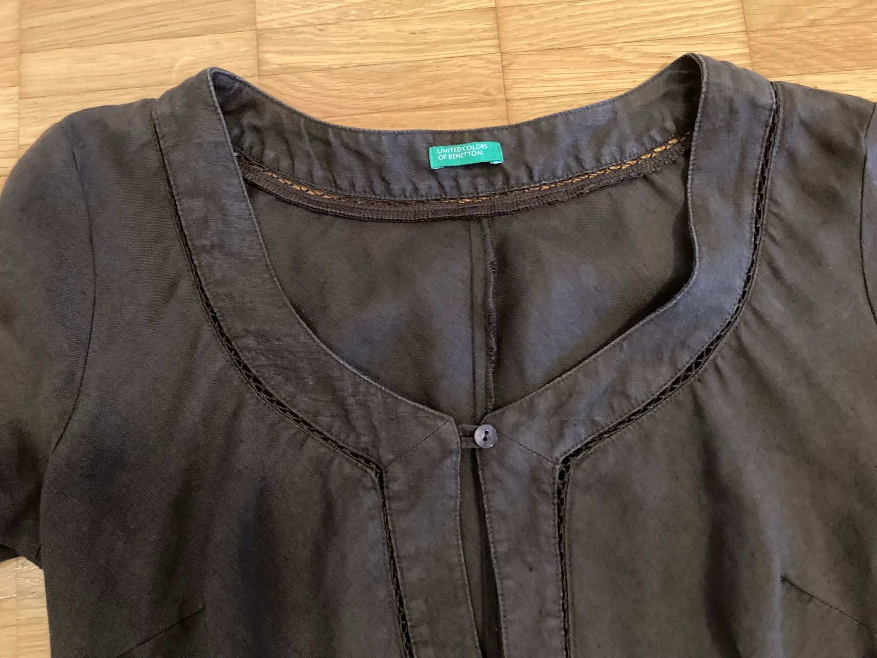 Benetton Kleider: Leinen Kleid Sommerkleid, Benetton, S – Gebraucht aus Hombrechtikon von star8888 4