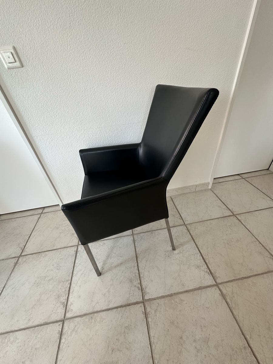 Sedie: Stühle Kunstleder Schwarz – Usato da Stallikon venduto da michwimi 3