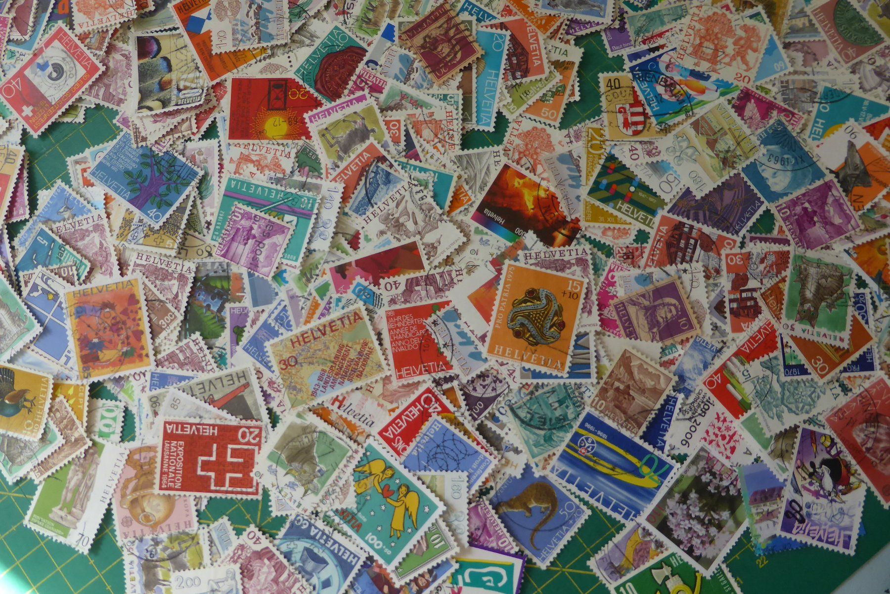 Tutti i francobolli: Posten abgelöster CH Marken - 100 gr. – Usato da Brunnadern venduto da lesezirkel 5