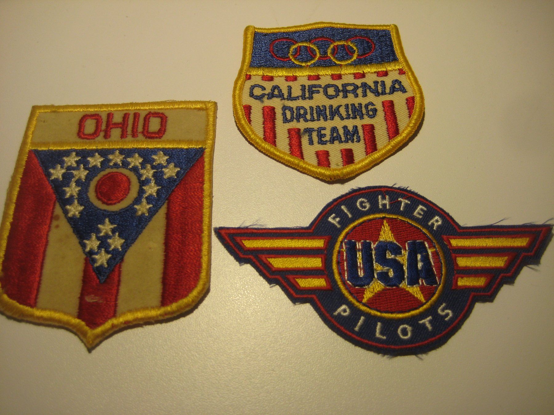 Placchette & Badge: US Patches 3. Stück. – Nuovo (secondo la descrizione) da Leibstadt venduto da Eurobus02