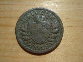 (N2) 2 Rappen 1910