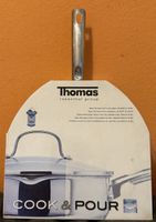 Bratpfanne hoch mit Glasdeckel, Thomas Rosenthal Group, 24cm