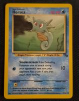 Horsea 49/62 Pokemon FOSSIL 2000 Vintage Retro ENGLISH