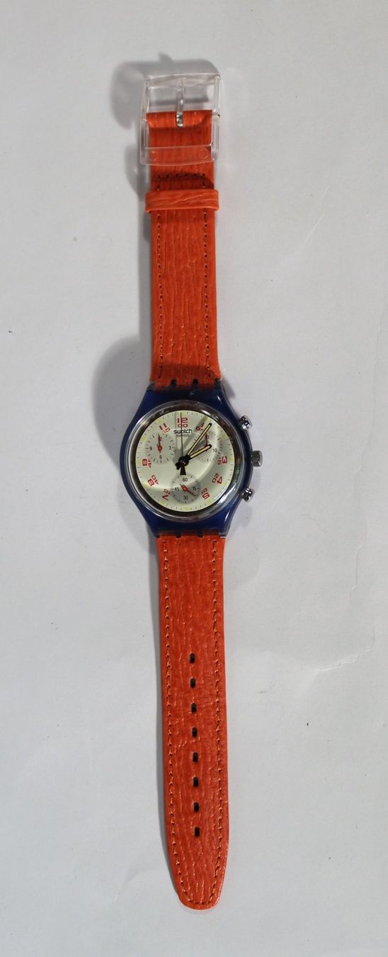 Swatch Orologi: Swatch Chrono JFK SCN103 Quartz 1991 – Nuovo (secondo la descrizione) da Zürich venduto da Auctionata
