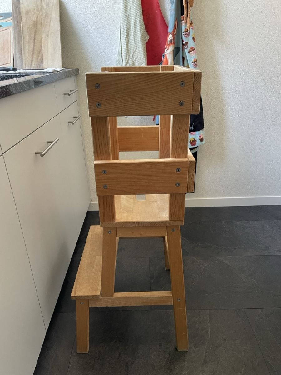 Seggioloni: Lernturm aus Holz – Usato da Winterthur venduto da Retro007 2