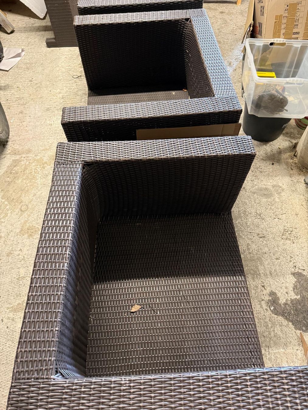 Sessel: Rattan Gartenmöbel – Gebraucht aus Plasselb von Egger6 3