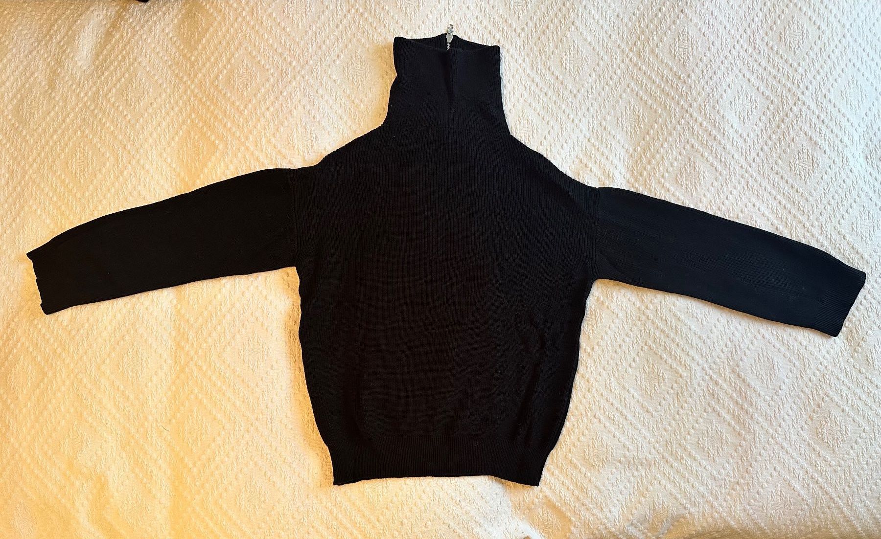 Collectif Mon Amour Maglioni & Felpe: Pullover Damen dunkelblau mit Reissverschluss – Usato da Bülach venduto da Jubet 2