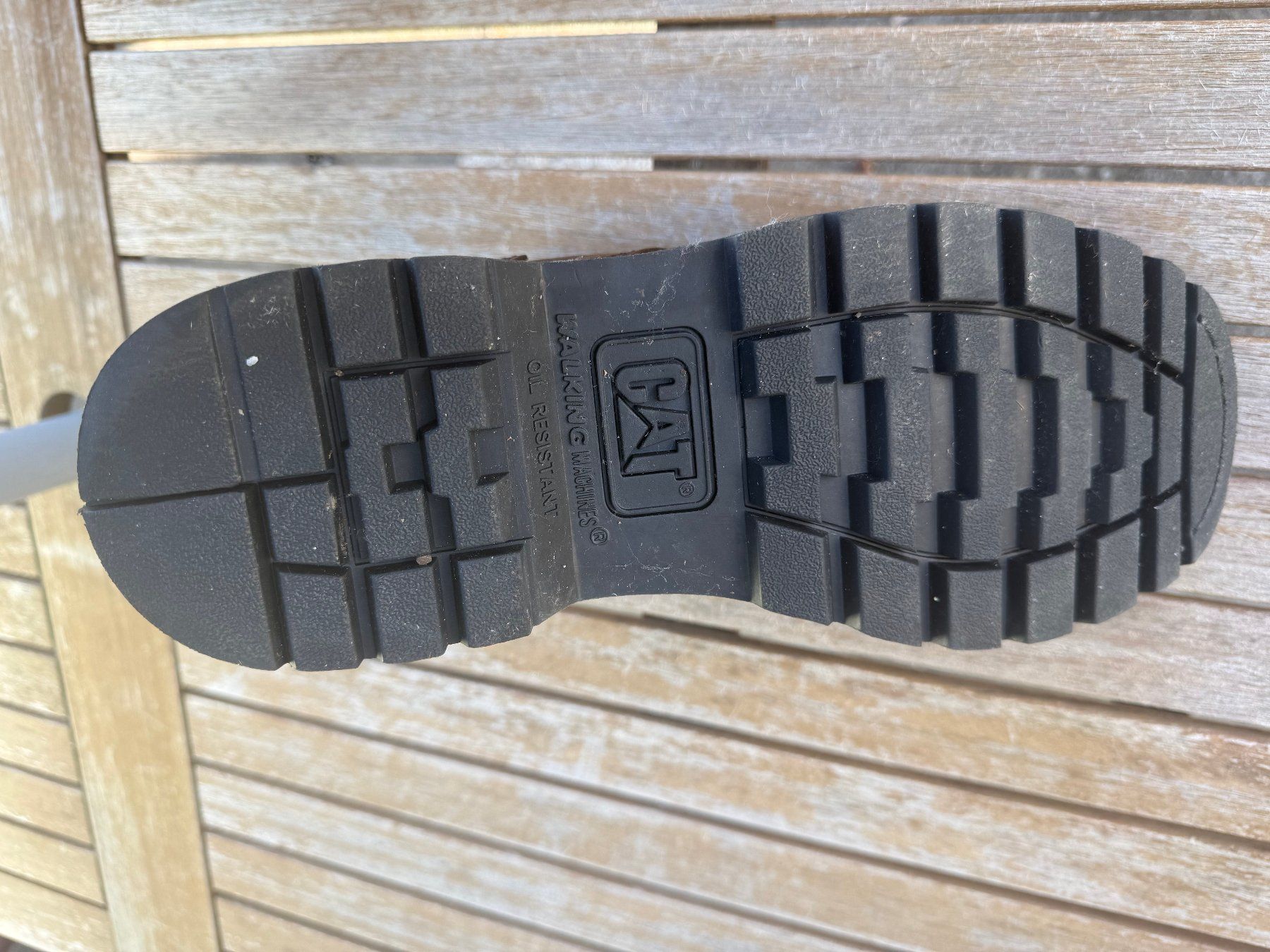 Caterpillar Herrenschuhe: CARTERPILLAR (Oil Resistant) Arbeitsschuhe, braun, Grösse 45 – Gebraucht aus Konolfingen von mbeuggert 2