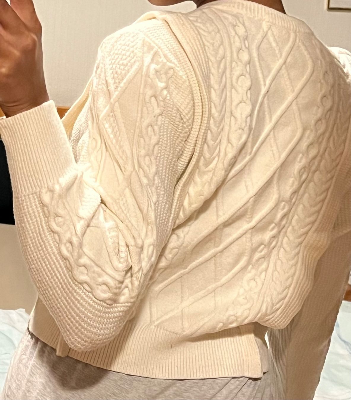 Mango Maglioni & Felpe: Strickpullover, Creme, Mango, Grösse M – Usato da Zürich venduto da celineaceline 1
