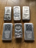 6 x 1 Kg Fine Silver 999