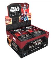 Star Wars Unlimited Twilight Republic 6x Boxes English Case
