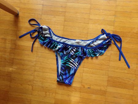 Damen Bikini Hose blau  Gr. Ca L