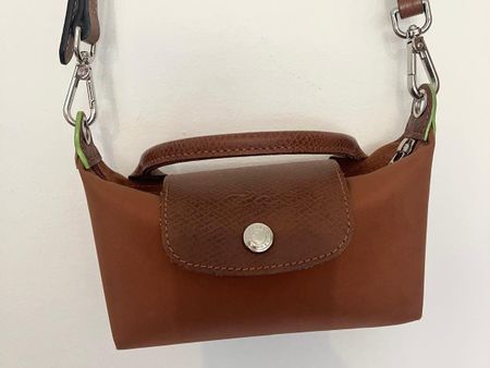 Longchamp Le Pliage Cognac XS
