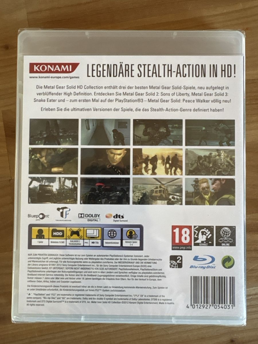 Giochi: PS3 Game Metal Gear Solid / Collection – Nuovo e nell'imballaggio originale da Rümlang venduto da BoutiqueMonique16 1