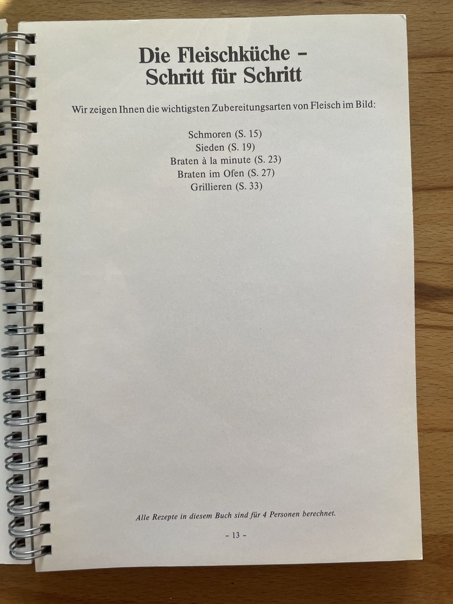 Bücher: Betty Bossi Fleisch Küche – Neu (gemäss Beschreibung) aus Weisslingen von HeinzH01 1