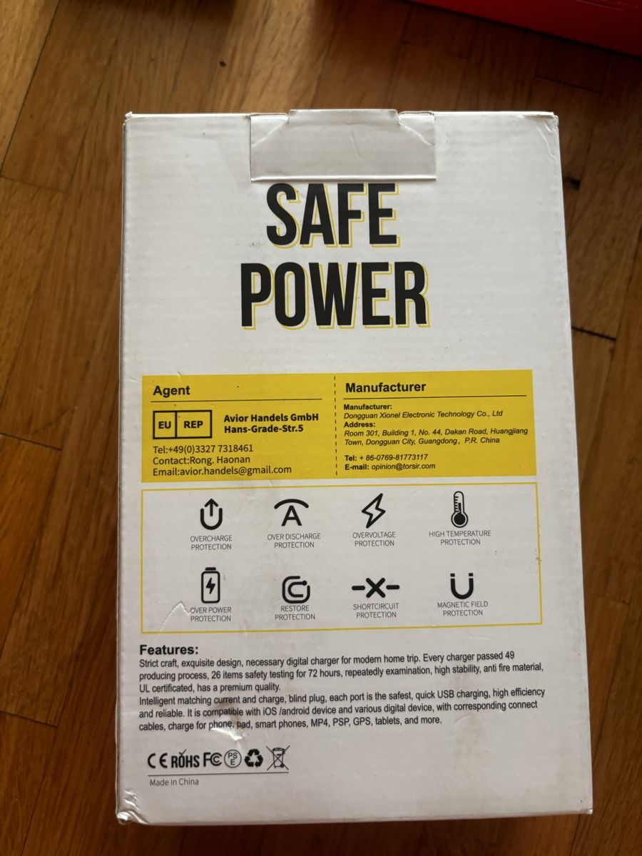 Chargements: Powerbank – Neuf avec emballage d'origine à Zürich par infoDSSWISS 2