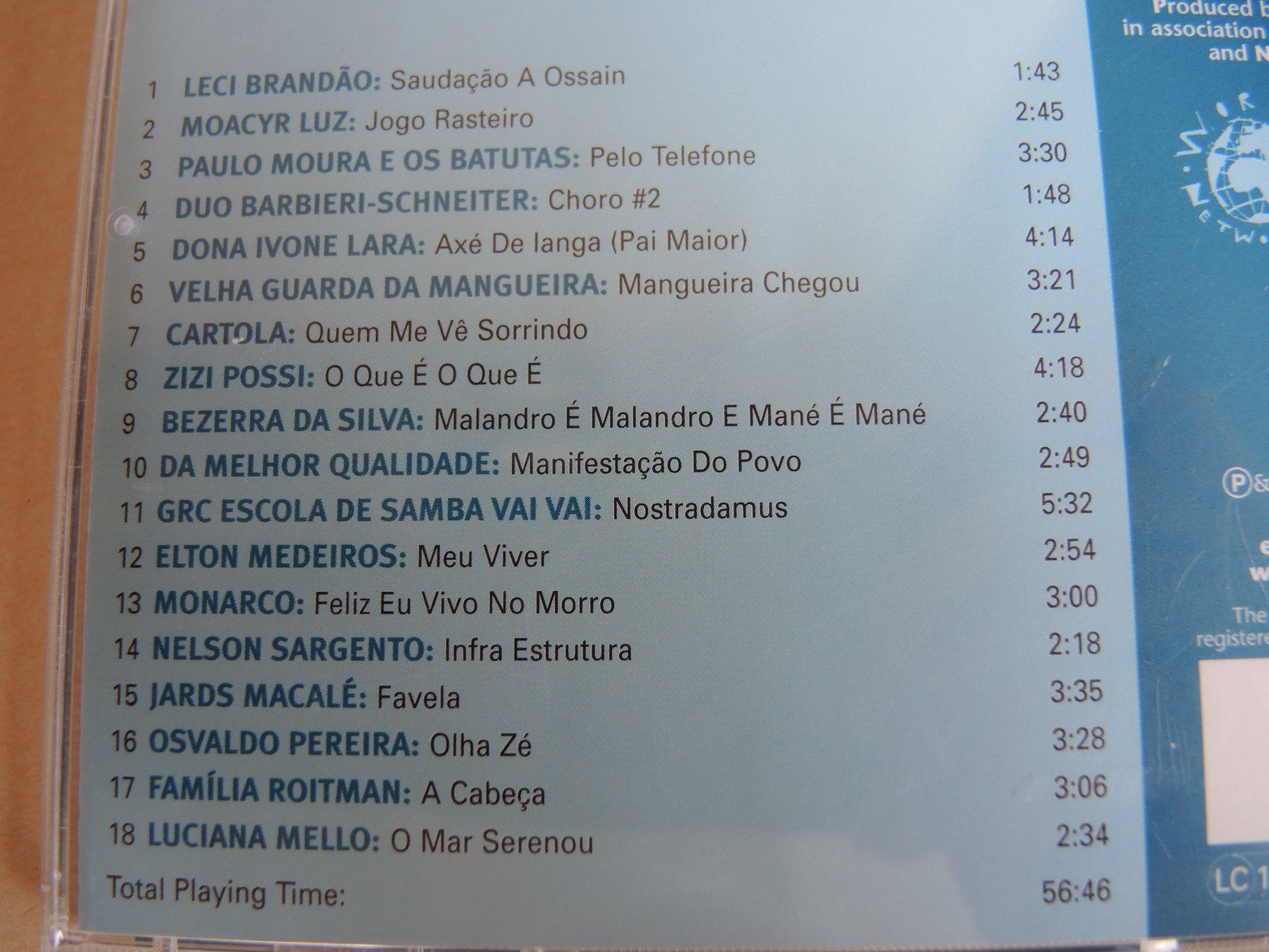 CD: CD The Rough Guide to Samba - Brasilianischer Carnaval – Usato da Rorschach venduto da Pop-upBrocki 3