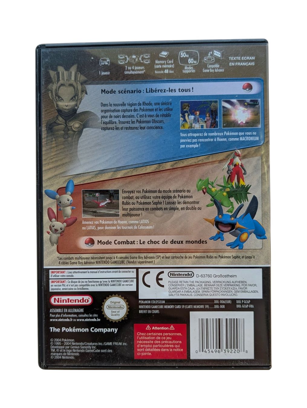 Nintendo Spiele: Pokémon Colosseum Nintendo Gamecube – Gebraucht aus Domat/Ems von IsseldorsShop 1