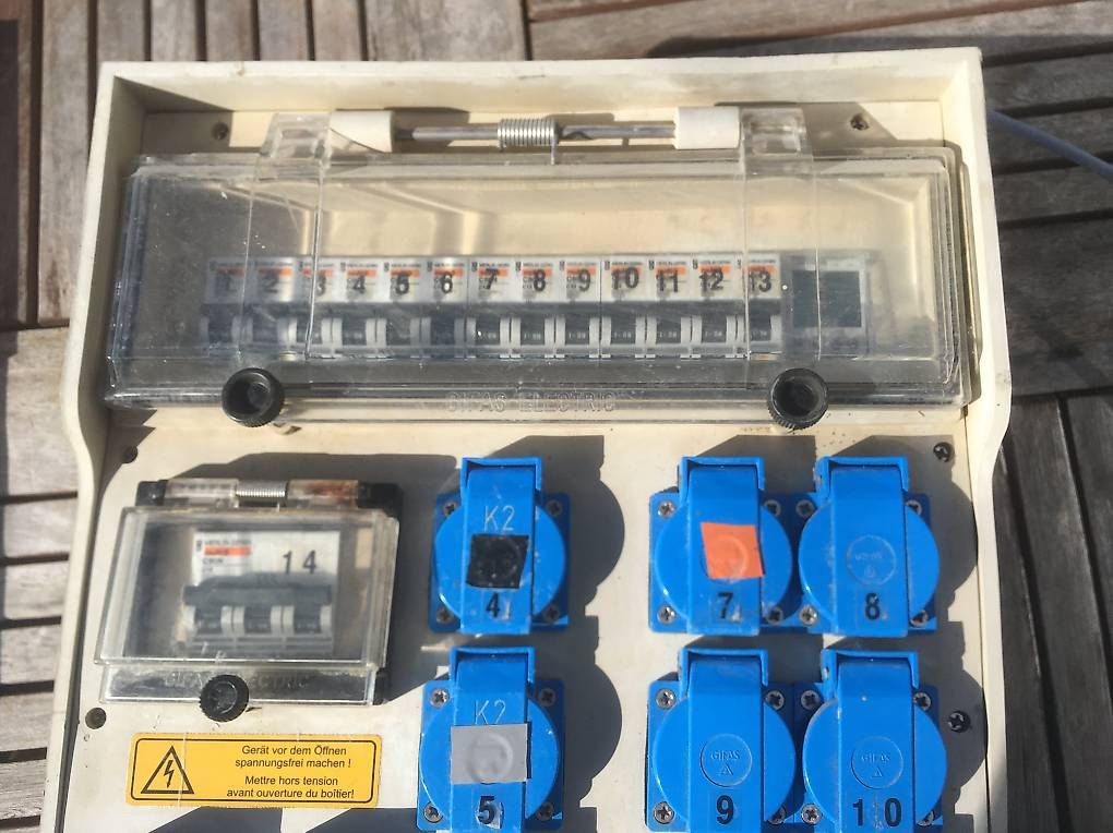 GIFAS Elettrotecnica: Baustromverteiler Gifas-Electric 85363 – Usato da Thörishaus venduto da Bauteilboerse_T-haus 4