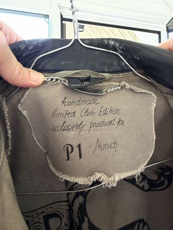 Philipp Plein Jacke, P1 Munich, Militär Look, Gr. S