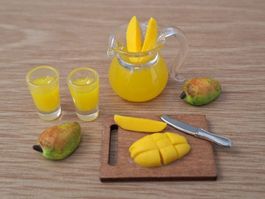 Frisch gepresster Mangosaft, Auch für Maileg
