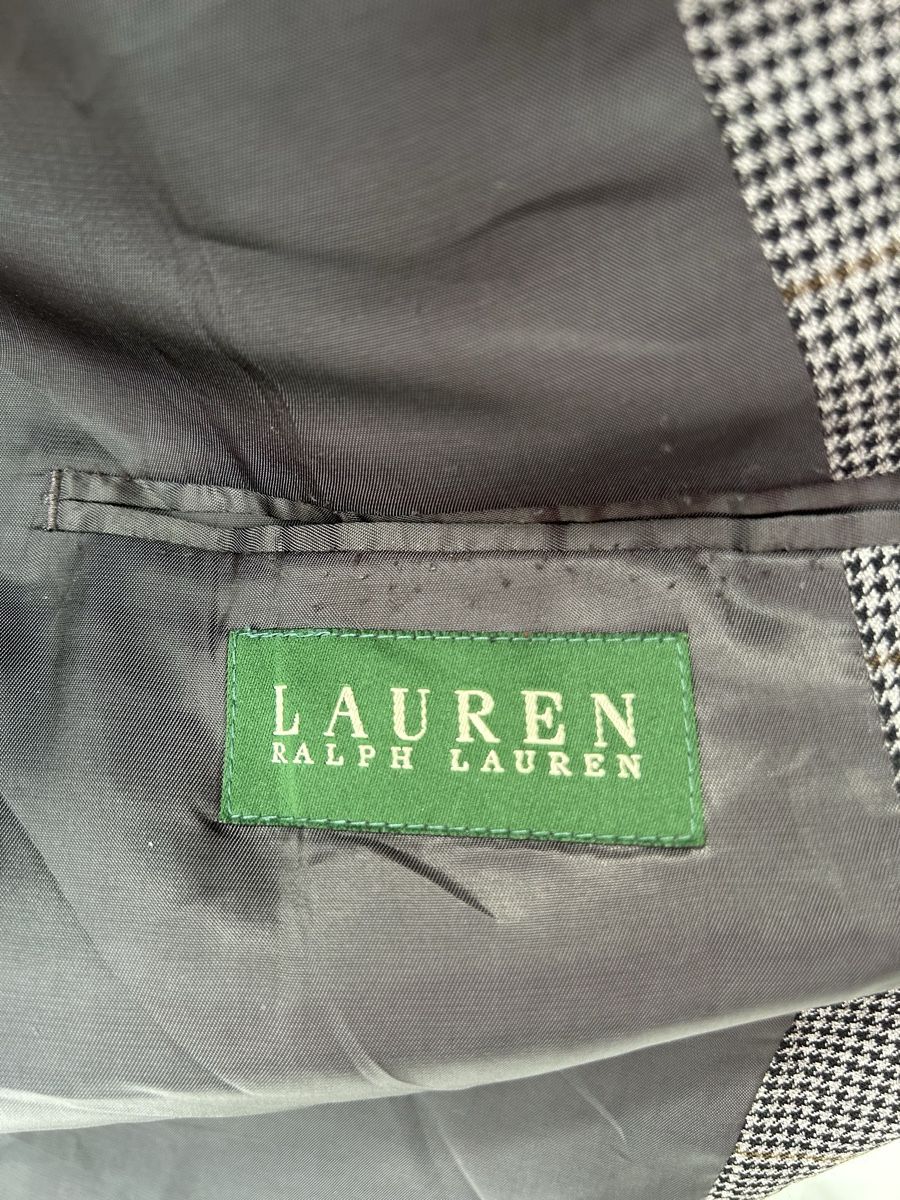 Ralph Lauren Giacche: Ralph Lauren Houndstooth Wool Blazer, Size 42R - EUC! – Nuovo (secondo la descrizione) da Saland venduto da ele_vc96 4