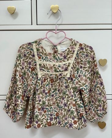 Bluse ZARA Baby Gr. 86 - ungetragen!