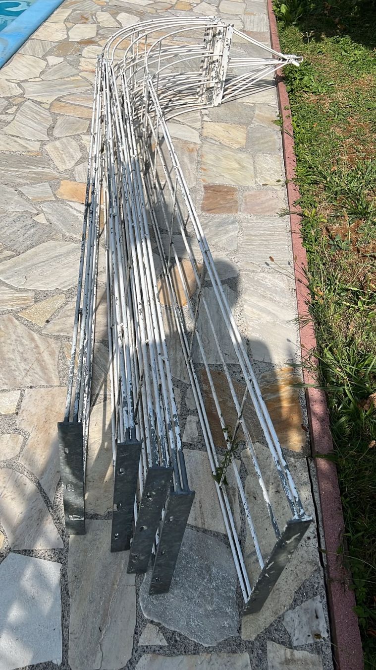 Altre Decorazioni per giardino: Pavillon aus Eisen ! Vintage ! – Usato da Brügg BE venduto da rutschimedizin 1